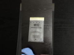 nastro trasportatore per campioni a 4 fori