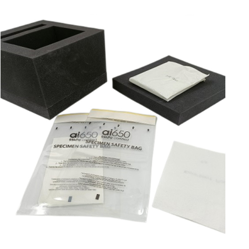 Il chiaro esemplare insacca le borse risigillabili per l'imballaggio delle 4 borse di Mil Waterproof And Durable Sample per trasporto, borsa del laboratorio