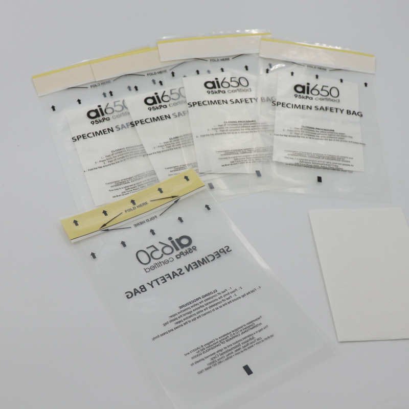 Documento ed esemplare della tenuta del film colorato della stampa di rendimento elevato della borsa della chiusura lampo del laboratorio