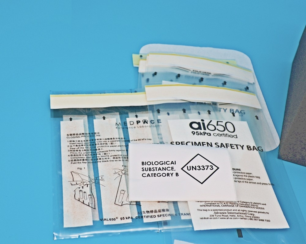 95 kPa Vial criogenici di laboratorio Kit per lo stoccaggio e il trasporto