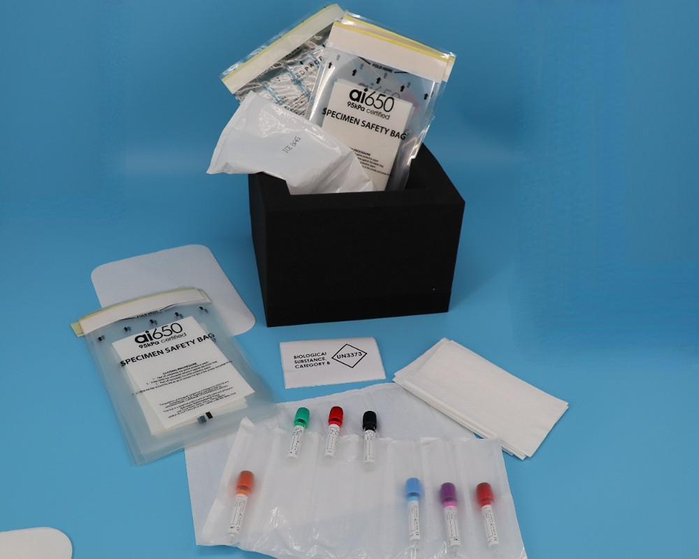 95 kPa Vial criogenici di laboratorio Kit per lo stoccaggio e il trasporto