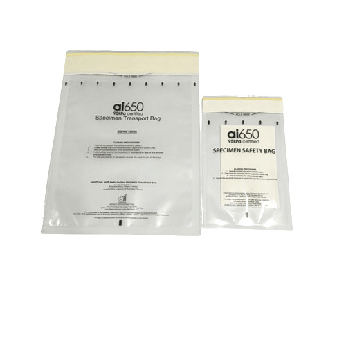 AIC Self Factory Produce Plastic Zipper Bag Ziplock Biohazard Esemplare rimovibile Sacchetti di trasporto Pill Bag