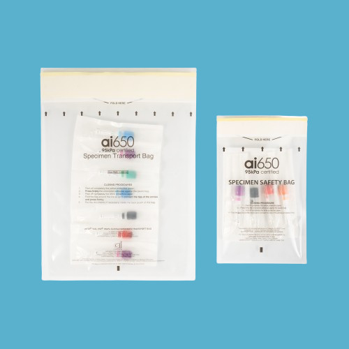 HealthGuard 95kPa manica di trasporto cura protettiva per i vostri campioni medici con 4/7 Bay Assorbente manica di tasca