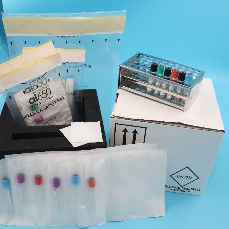 Sacchetti per il trasporto di campioni di laboratorio AIC Sacchetti per il trasporto di campioni di sicurezza di 95 KPa per la manipolazione sicura di materiali pericolosi per la salute