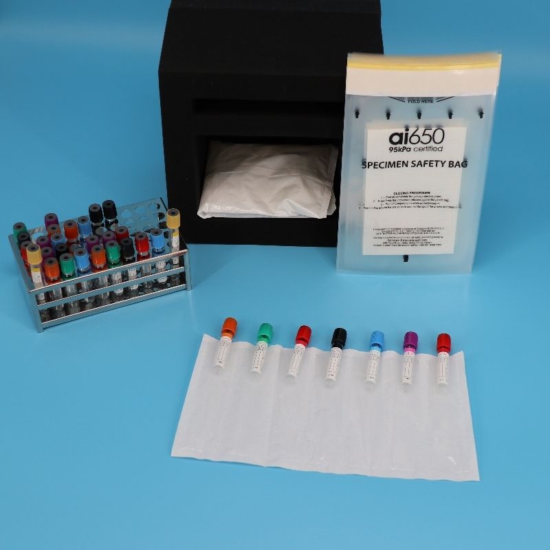 Sacchi per il trasporto di campioni di laboratorio AIC Durable con protezione 95 KPa per la spedizione di campioni diagnostici