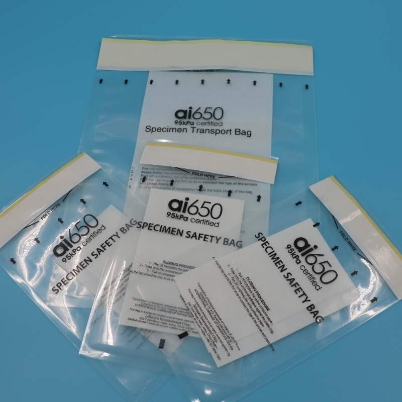Bagno da trasporto per biocidi pesante 330mmX170mm 95kPa con sette sacchetti assorbitori