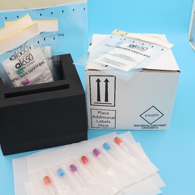 Borsa per il trasporto conforme a 95kpa - Borsa sicura per il trasporto di campioni per uso medico e di laboratorio