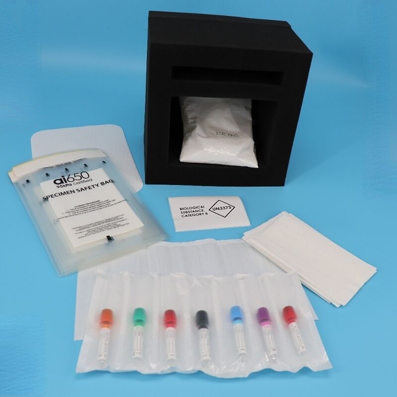 Sacchetto per il trasporto di campioni medici - 7 fessure di tasca assorbente per una gestione sicura e organizzata dei campioni