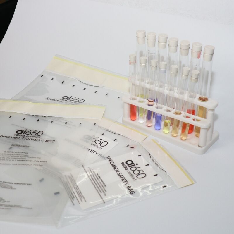 95 kPa sacchetto per campioni sacchetto di imballaggio per pericolo biologico per UN3373 trasporto di campioni e merci pericolose