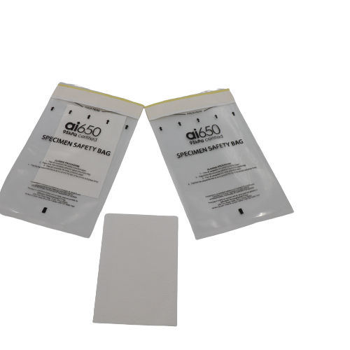 Kit borsa per campioni da 95 kpa – Compresi lacci emostatici antiscivolo, laccio emostatico medico sigillato a caldo e buste assorbenti con ordine minimo