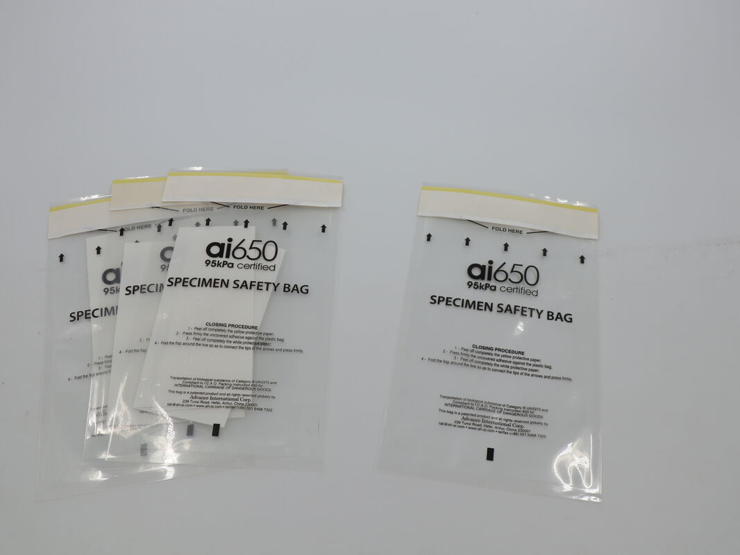 Laboratory Specimen Air Transport Shipping Box With 95kPa Probenbeutel For Safe Laboratory Sample Transport